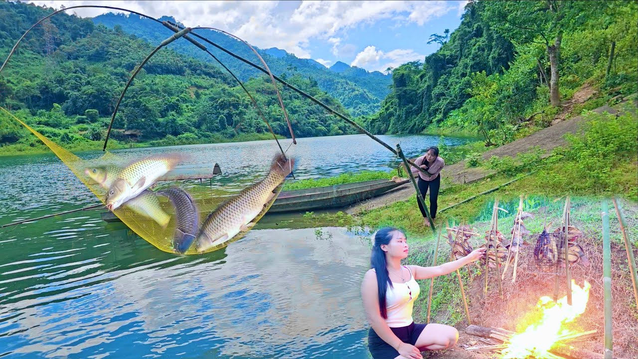 Fish traps, makes traditional dried fish, stores food for winter.