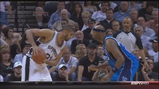 Tim Duncan 25 Points 4 Ast Vs. Mavericks, 2010 Playoffs Game 3.