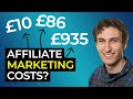 How Much Does It Cost to Start an Affiliate Marketing Website?
