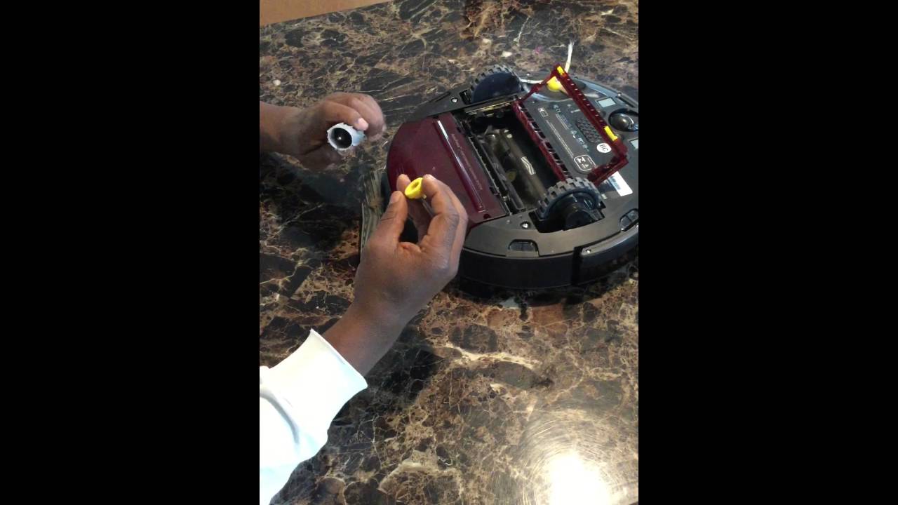 Roomba 880 Error 2- Fix Roomba's brush cages!! - YouTube