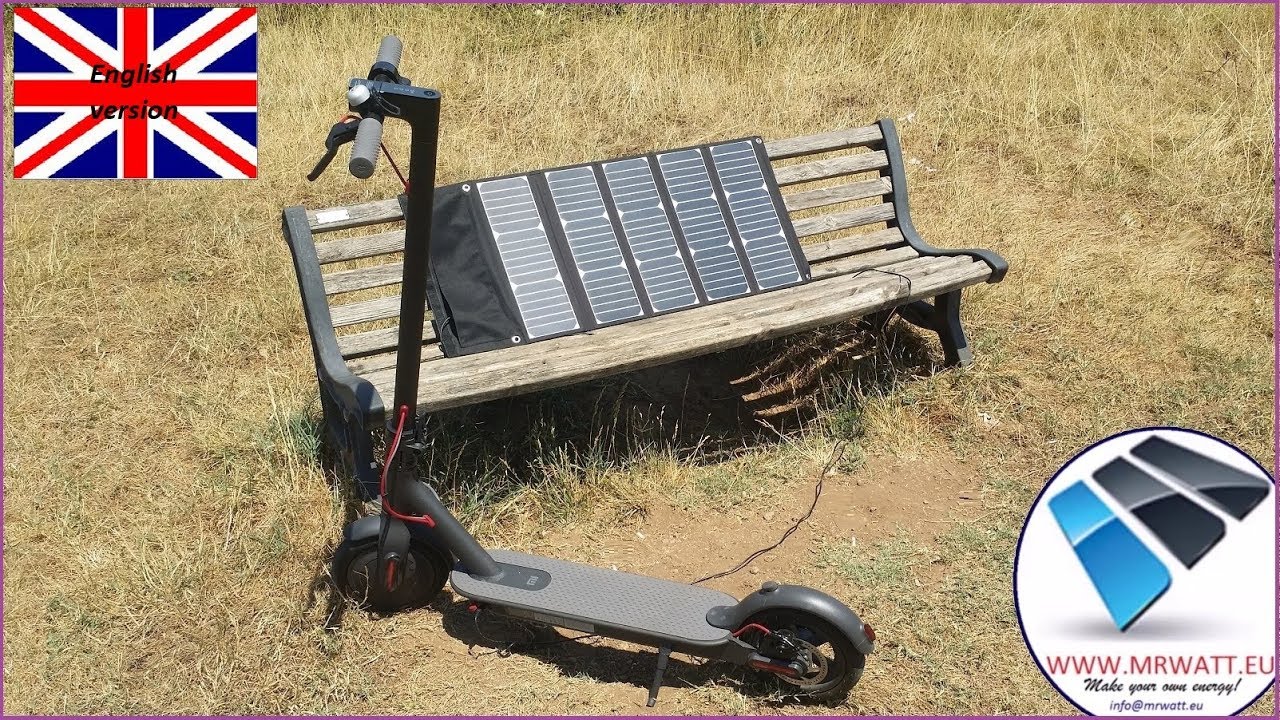 How to Make a Solar Powered Scooter  