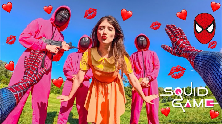 CRAZY GIRL IN LOVE MAKES SPIDER-MAN PLAY A SQUID GAME PART INITIAL (Love Parkour POV) @jumphistory