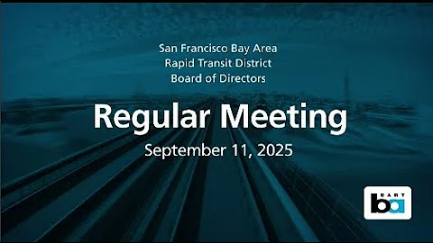 Board of Directors Regular Meeting, September 11, 2025