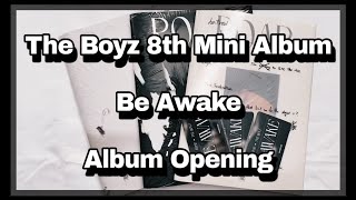 The Boyz 더보이즈 8th Mini Album BE AWAKE (Reach, Realize, Reason ver.) Album Unboxing