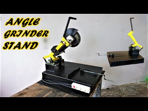Making Holder Stand For Large Angle Metal Cutter
