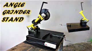 Making Holder Stand For Large Angle Metal Cutter