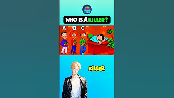 Who is the killer? #riddlechallenge #logicpuzzles #riddleoftheday #brainteasers #enigma #shorts