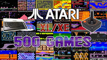 🕹️ 500 Atari XL/XE Games 🏆 500 Juegos de Atari 8-bit 🏆 The 500 Best Atari XL/XE Games Ever! 🕹️
