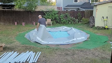 Intex Pool Take Down