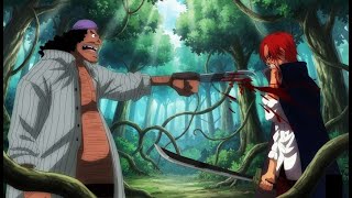 Shanks reveals how Blackbeard first cut his eye