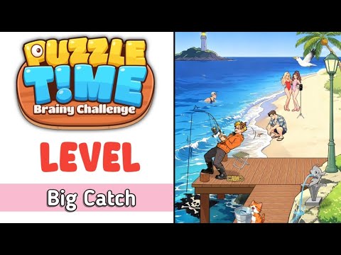 Puzzle Time: Brainy Challenge Level 52 Big Catch Walkthrough - YouTube