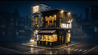 Build the Ultimate City Nightlife Spot | 3,992 Piece Pub Set