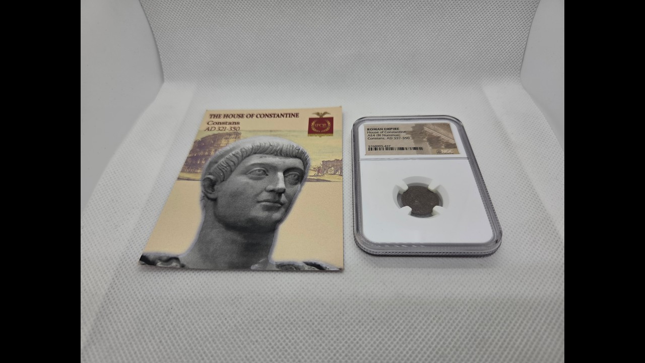 古代ローマ コンスタンティヌス1世 銅貨 NGC鑑定 Sear16356 真正保証 2