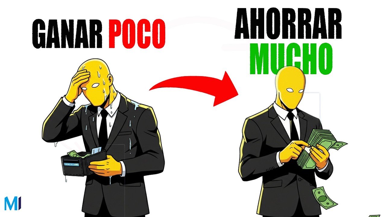 Como ahorrar dinero si ganas poco - 7 pasos para ahorrar más - YouTube
