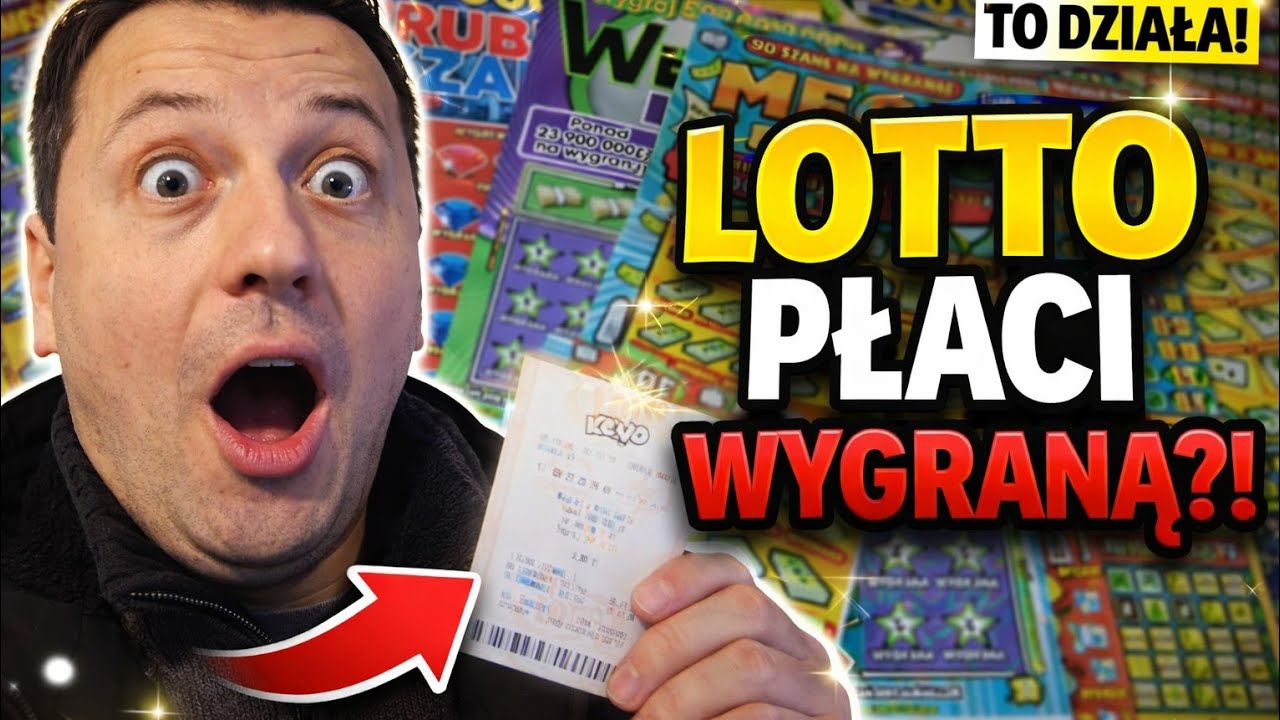 DUŻO W ŻYCIU WYGRAŁEM W ZDRAPKI LOTTO