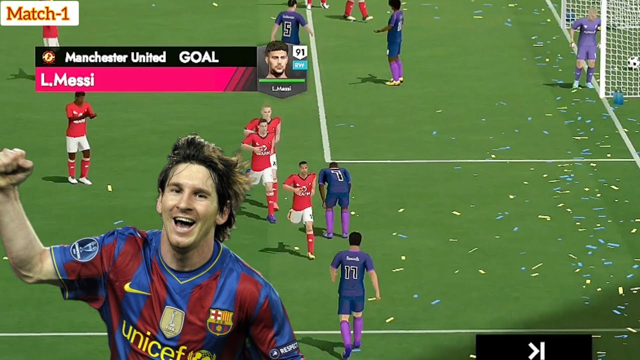 Messi Goal | Manchester United vs Luton | Match 1 | Football Match Highlights