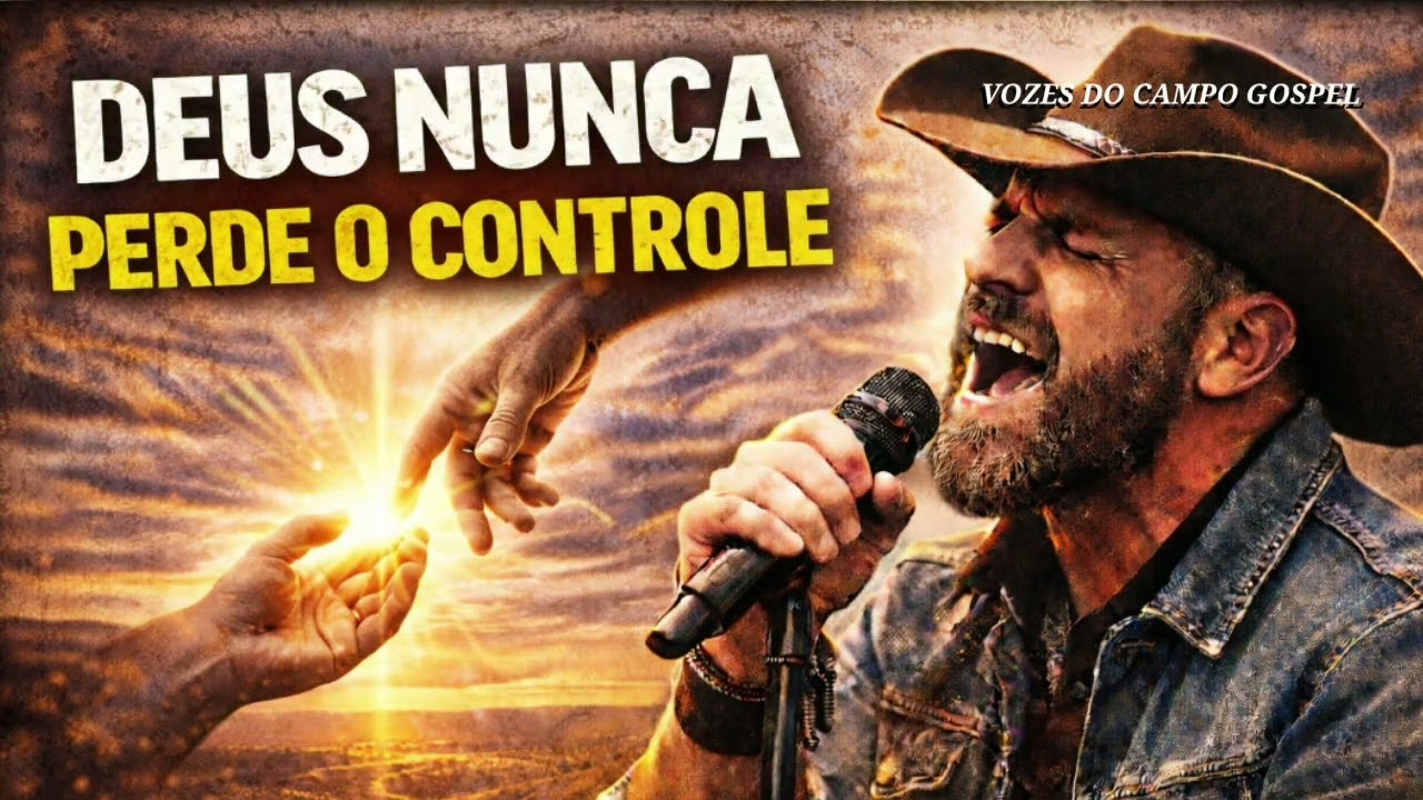DEUS NUNCA PERDE O CONTROLE  | Louvor Country  Animado Pra Renovar Sua Fé | VOZES DO CAMPO GOSPEL