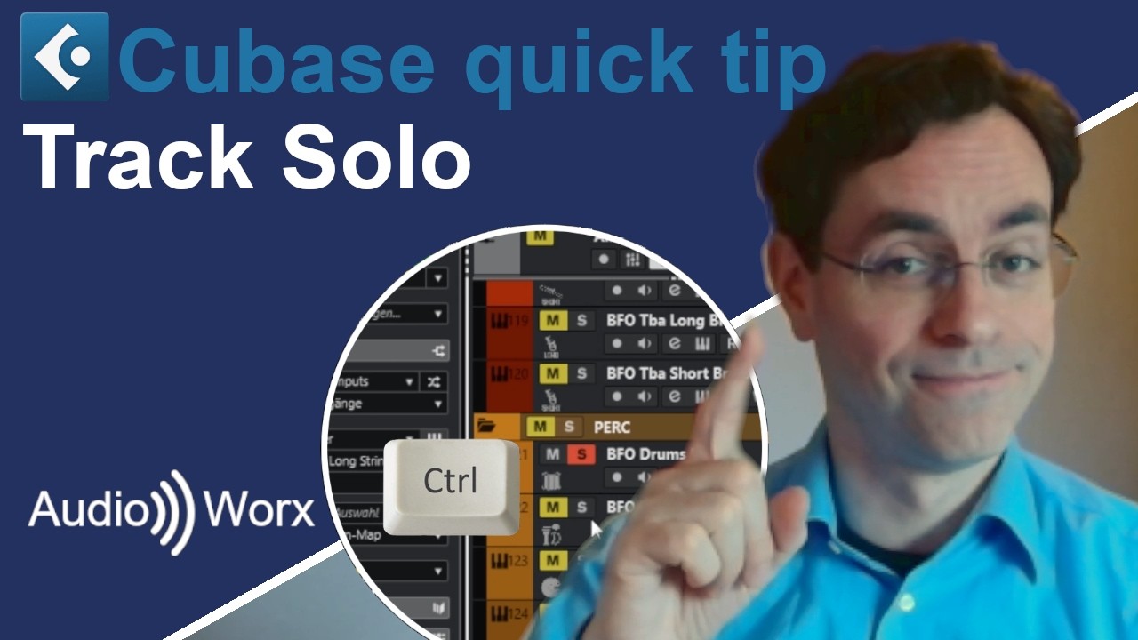 Cubase quick tip - Track Solo - YouTube