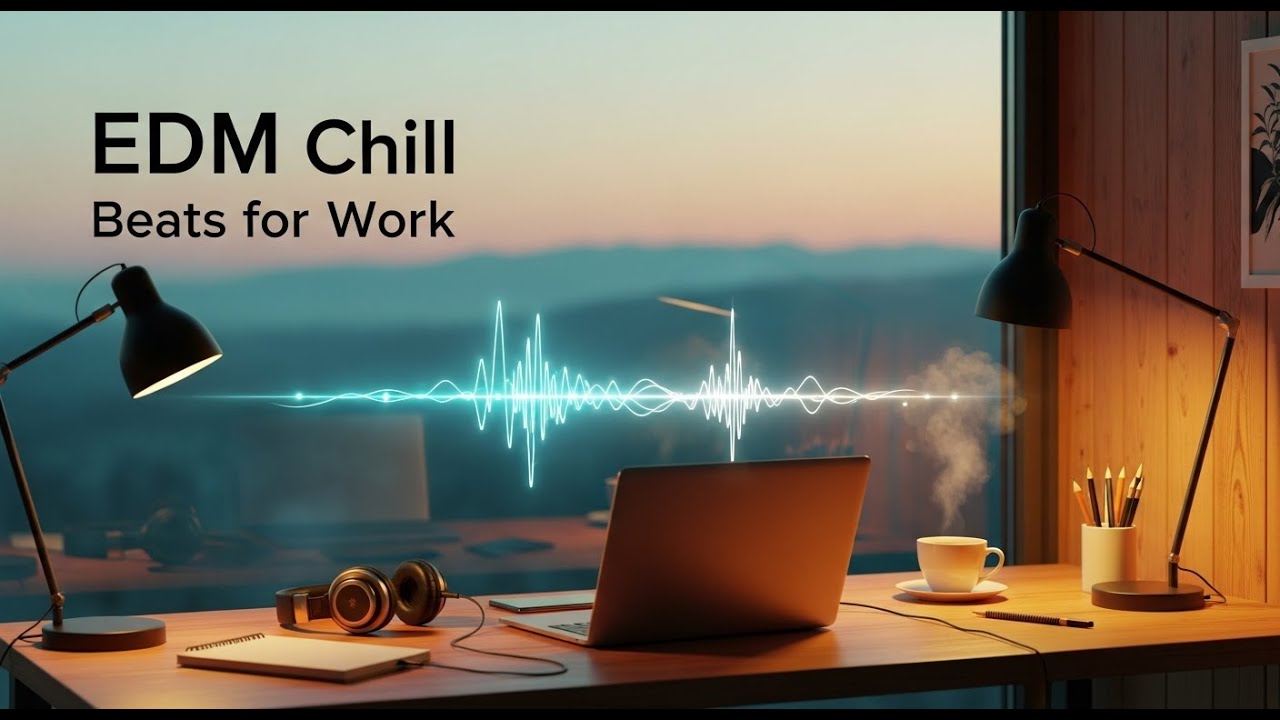 Chill EDM Lofi Mix 2025  Neon Beats  Subtle Bass Drops