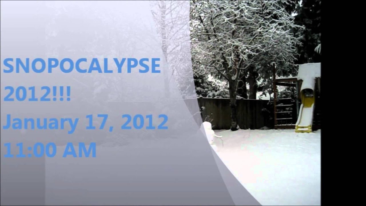 SNOPOCALYPSE 2012!!!