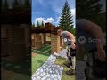 ДОМ из MINECRAFT в РЕАЛЬНОЙ ЖИЗНИ👁️|MINECRAFT HOUSE IN REAL LIFE| #shorts #ai #sora2 #minecraft