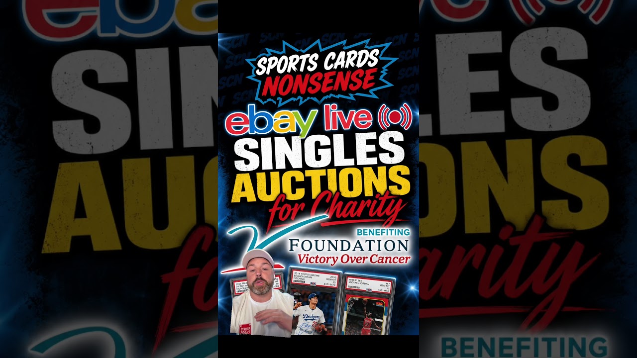 We're Auctioning Cards to Fight Cancer ❤️ (featured). Photo by Sports Cards Nonsense
