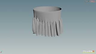 Vellum Growth simulation Houdini