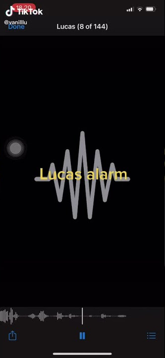 Lucas Alarm. bisa buat bangunin sahur😀