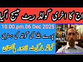 Today night 9.30 p.m.06 December 2025 .Last message