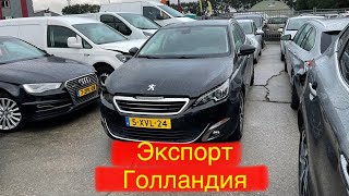 Завоз автомобилей на экспорт Golf 6 Peugeot 308. Citroën-DS5. Нидерланды