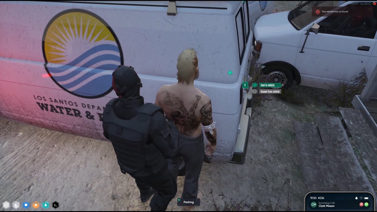 Lang Does A Faceless Mission To Transport Ming... - NoPixel 4.0