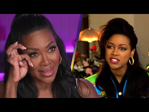 Kenya Moore CRIES Watching 1993 Interview (Exclusive)