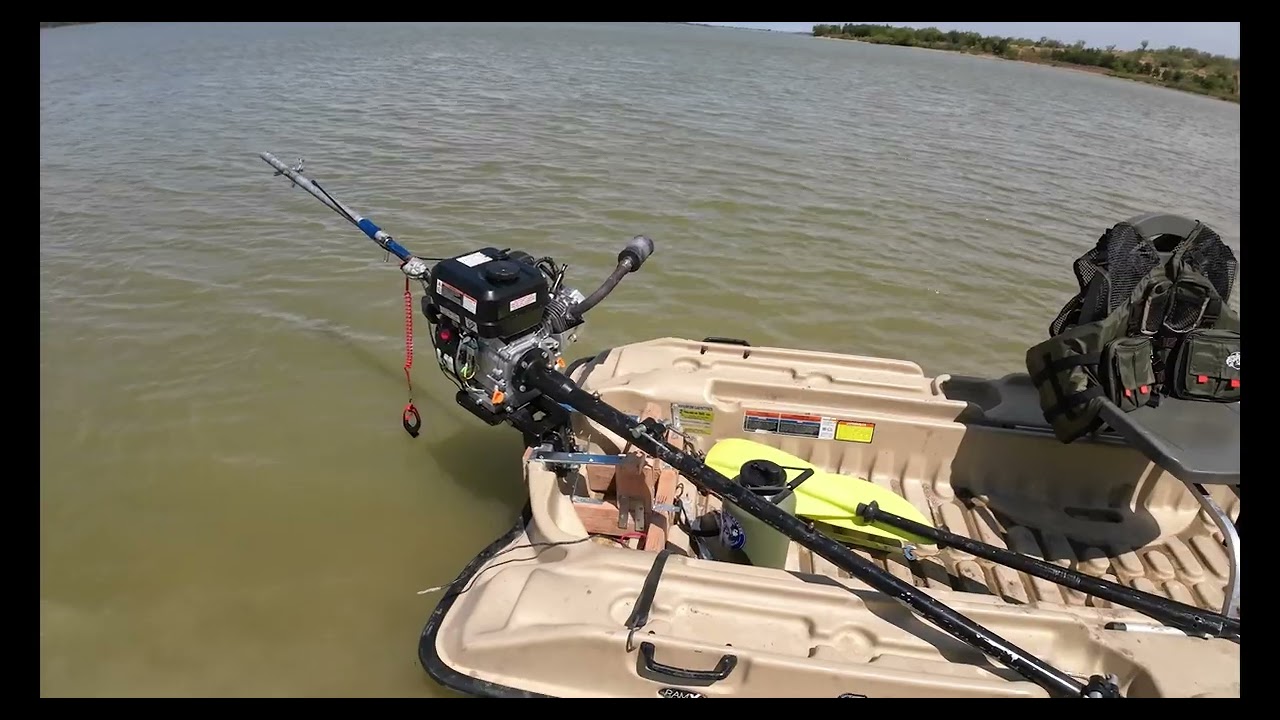Is A Longtail Mud Motor On A Tiny Plastic Boat Any Good (Pelican Bass Raider 10e, Mud Skipper)