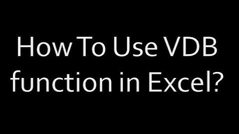 How To Use VDB function - Call for Help +1-844-414-5222