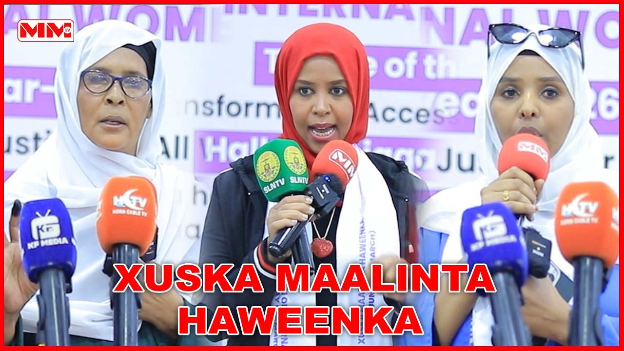 Xuska Maalinta Haweenka Adduunka (8 March) oo Hargeysa Lagu Qabtay