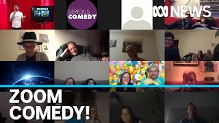 Looking for comedy gigs during a pandemic lockdown | ABC News
