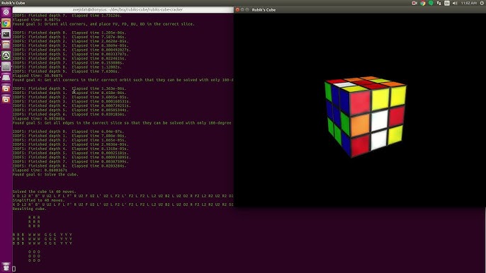 Building a Rubik's Cube Solver With Python3