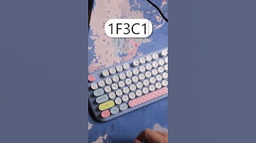 What’s Unicode 1F3C1? It’s Chequered Flag! 🏁 #emoji #unicode #race #shorts #keyboard #msword #asmr