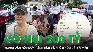 Vụ vỡ hụi 200 tỷ đồng ở TP.HCM: Chủ hụi nói mất khả năng chi trả, người dân khóc nức nở đòi tiền