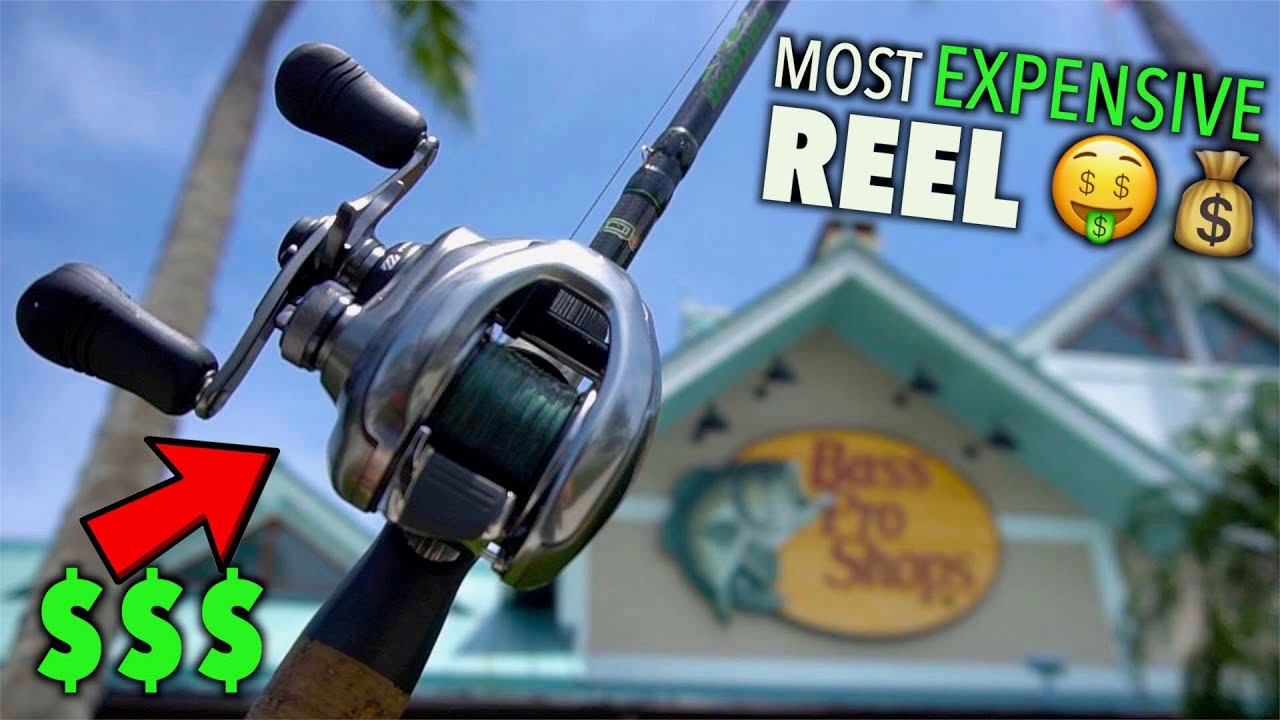 Buying MOST EXPENSIVE Baitcaster at BASS PRO! & Fishing with it