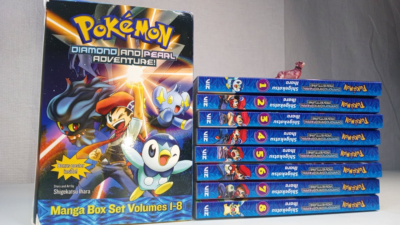 Unboxin Doxin - Pokemon Diamond And Pearl Adventure! Manga - YouTube