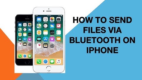 Can you send files via bluetooth from android to iphone