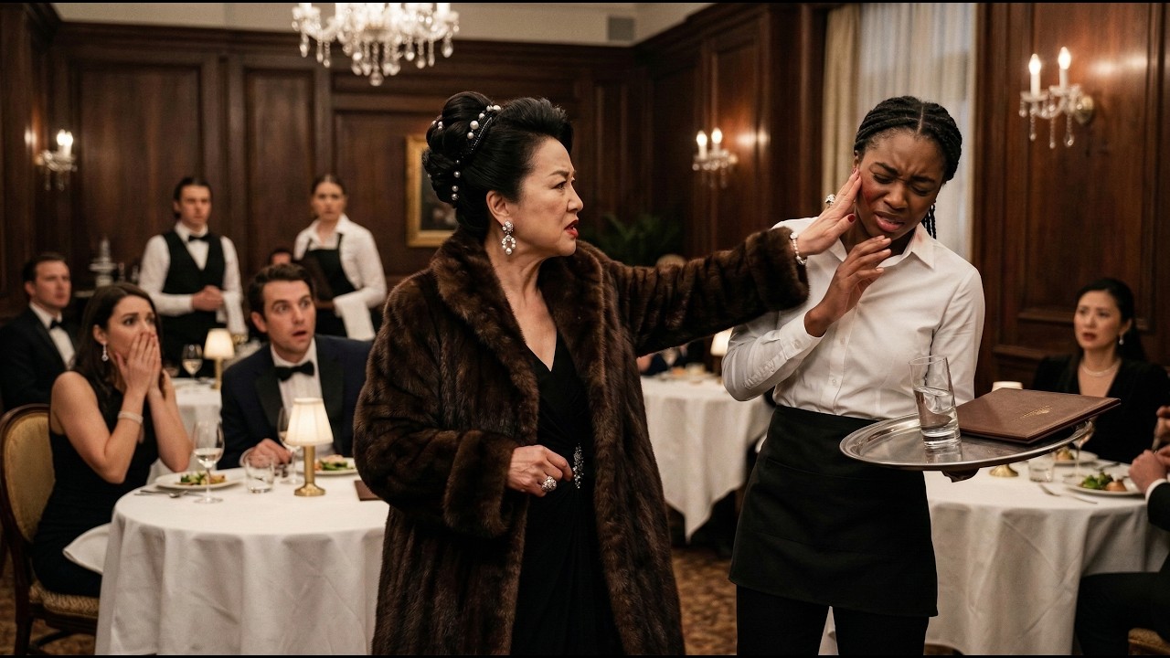 Rich Lady Slaps Black Waitress — Unaware She's Daughter of the Korean Mafia Boss