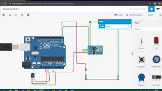 IoT project in Tinkercad and Thinkspeak