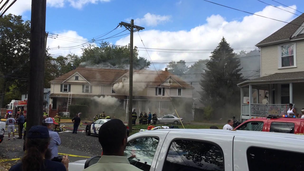 Dunellen, NJ House Fire 8/14/014 YouTube