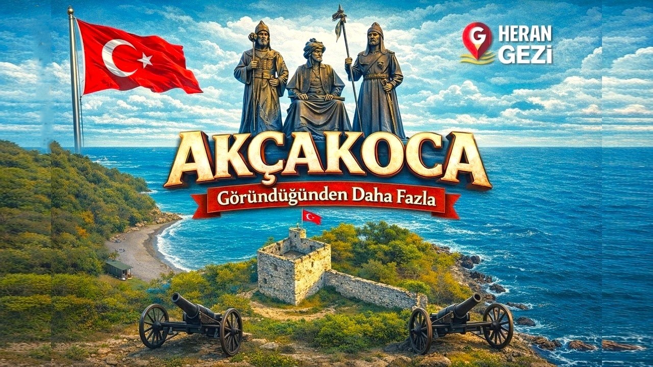 AKÇAKOCA | Ceneviz Kalesi, Liman, Kordon, Tarihi Sokaklar!