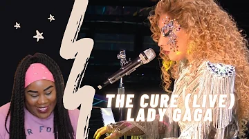 AJayII reacting to Lady Gaga's performance of The Cure at the 2017 AMAs (reupload)