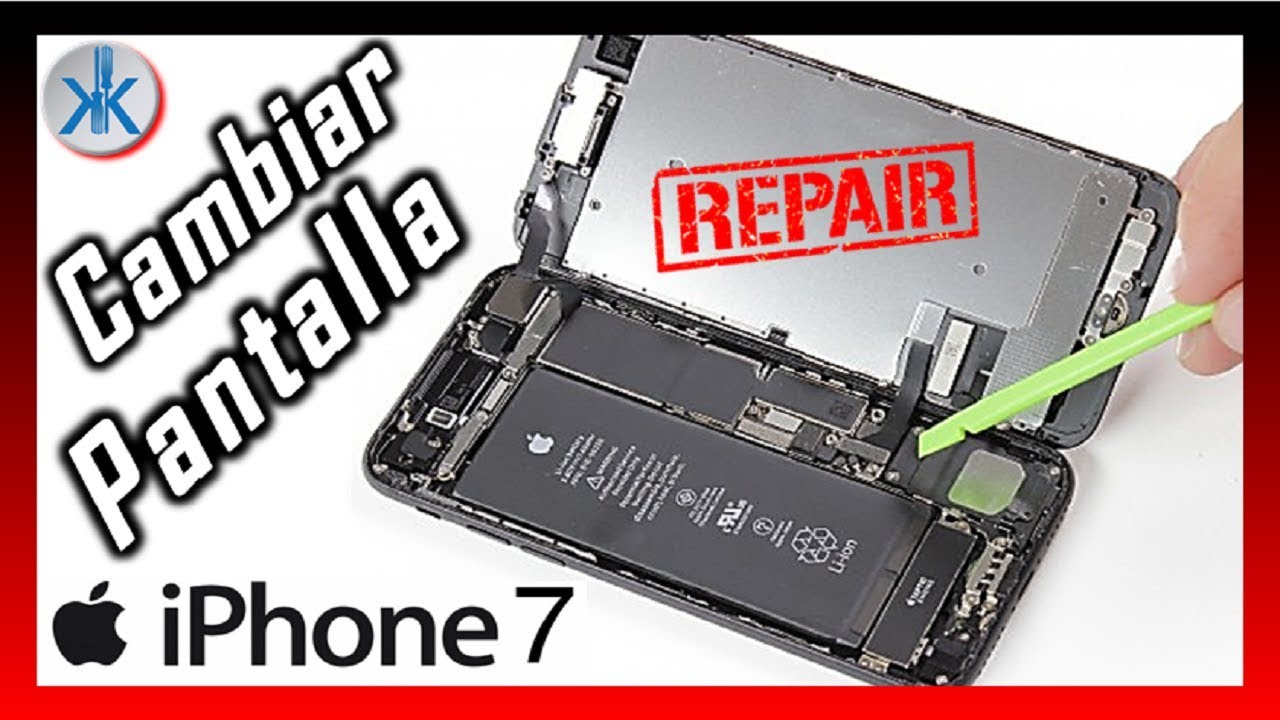 👍 IPHONE 7 PLUS COMO CAMBIAR PANTALLA / screen replacement 