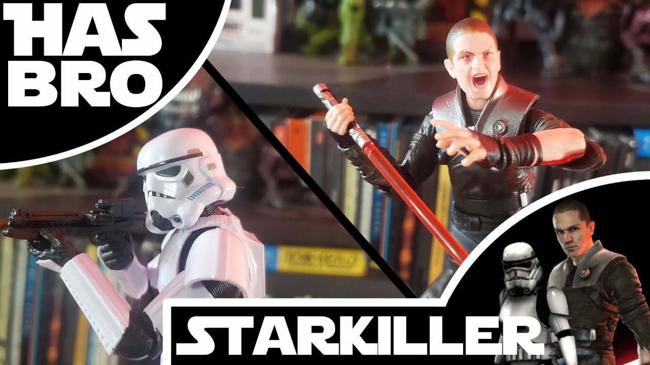 Star Wars The Black Series Starkiller & Troopers Figures – Hasbro