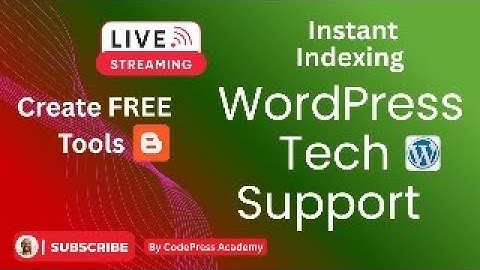 🔴 LIVE: Free WordPress Support + Create Tools & Converters + Instant Indexing Free + Build Website